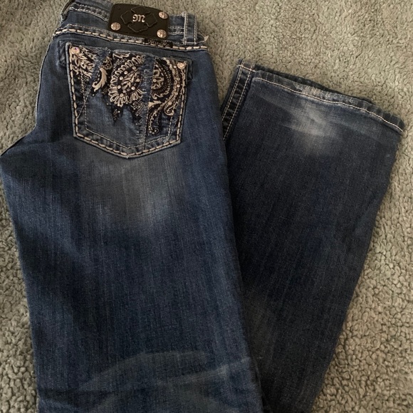 Miss Me boot cut jeans size 30 - Picture 1 of 2